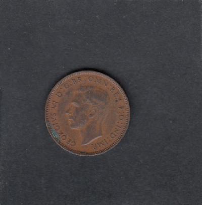 Beschrijving: 1 Farthing  GEORGIUS VI  